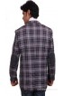 Leonardi Checkered Single Breasted Formal Men's Blazer